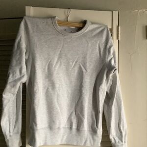 Reigning Champ very pale grey crew neck sweatshirt xs